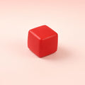 Cube sucre rouge