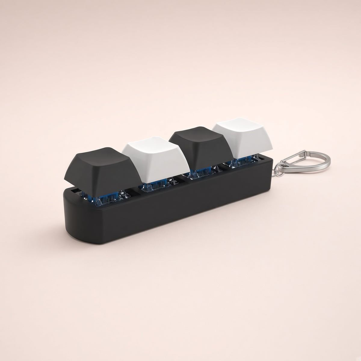 Touches clavier noir et blanc
